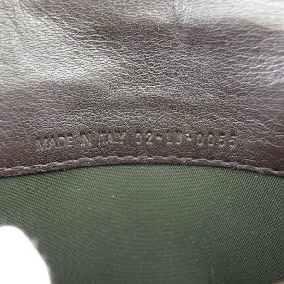 DIOR long wallet tratter beige canvas x leather Authentic - Picture 8 of 10